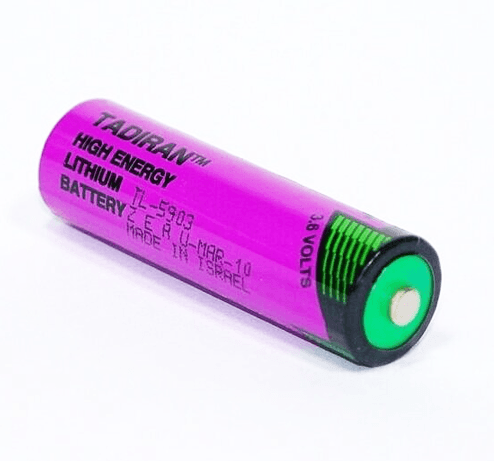 Pin Tadiran Lithium AA nuôi nguồn PLC  điện áp 3.6v, công suất 2400mAh