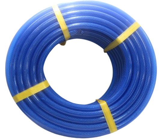 Ống nhựa PVC lưới mềm ø10mm màu xanh dương, 40m/cuộn, 3.5kg/cuộn