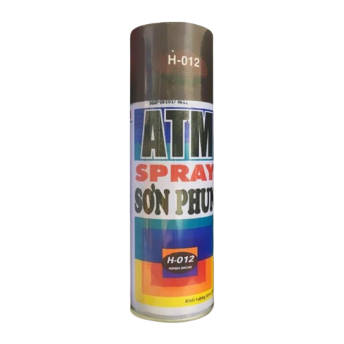 Sơn xe máy atm spray H012 màu nho 400ml ( honda dream), 12 chai/ 1 thùng