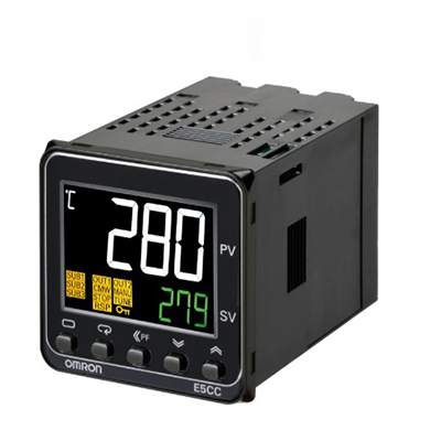 Bộ điều khiển nhiệt độ Omron E5CC-RX2ASM-800, kích thước 48x48mm, nguồn 100-240 VAC - 5.2VA