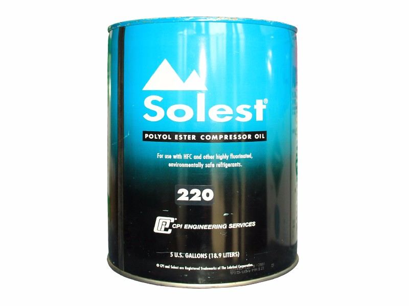 Dầu Máy Nén Lạnh Solest 220 ( 5 gallons/thùng)