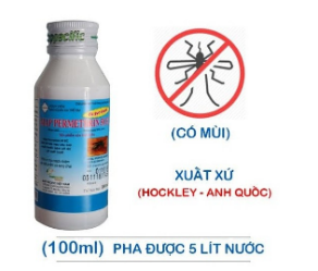 Thuốc diệt côn trùng Permethrin 50EC, chai 100ml