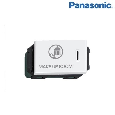 Công tắc Panasonic WEG5001K-031, có đèn báo xin dọn phòng, 250VAC - 16A, dòng Wide