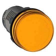 Đèn báo ø22 Schneider XA2EVFD5LC, 110V DC màu cam