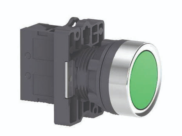 Nút nhấn có đèn báo Ø22 Schneider XA2EW33M1 , 220V AC, 1NO, màu xanh lá