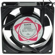 Quạt hút tủ điện Sunon SF9225AT P/N 2092HBL, kích thước 92x92x25mm, điện áp AC 220/240v