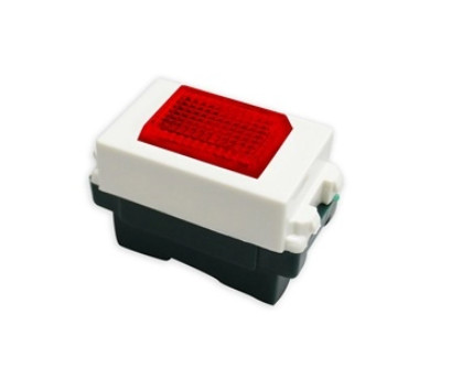 Đèn báo Nanoco N302RW-Nanoco-Wide, màu đỏ, 220VAC