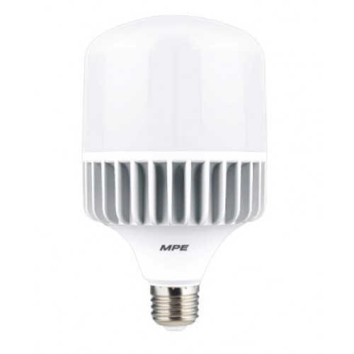 Đèn led bulb 9w mpe LBA-12V, ánh sáng vàng, kích thước φ65mm x 125mm