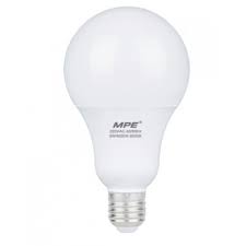 Đèn led bulb 9w MPE LBS-9V, ánh sáng vàng, kích thước φ65mm x 120mm