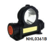 Đèn đội đầu Nanoco NHL0361B, 3.5W, 84 x 30 x 68mm, ánh sáng trắng 7000K - 10000K