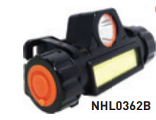 Đèn đội đầu Nanoco NHL0362B, quang thông 225, ánh sáng Trắng 7000K - 10000K, 84 x 30 x 45mm