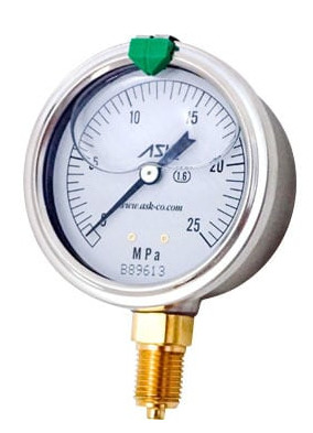 Đồng hồ do áp suất dầu OPG-BT-G1/4-60x25MPa (ĐT: 0~25MPa) ASK