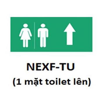 Hình chỉ hướng toilet trên NEXF-TU