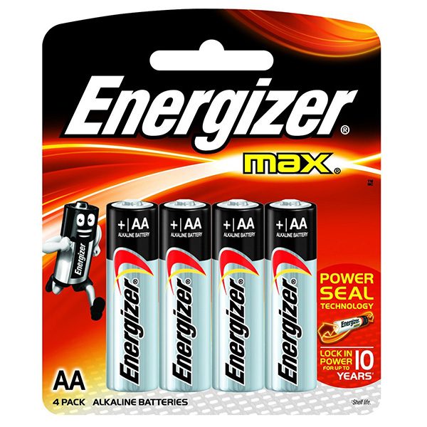 Pin AA Energizer Max E91 vỉ 4 viên