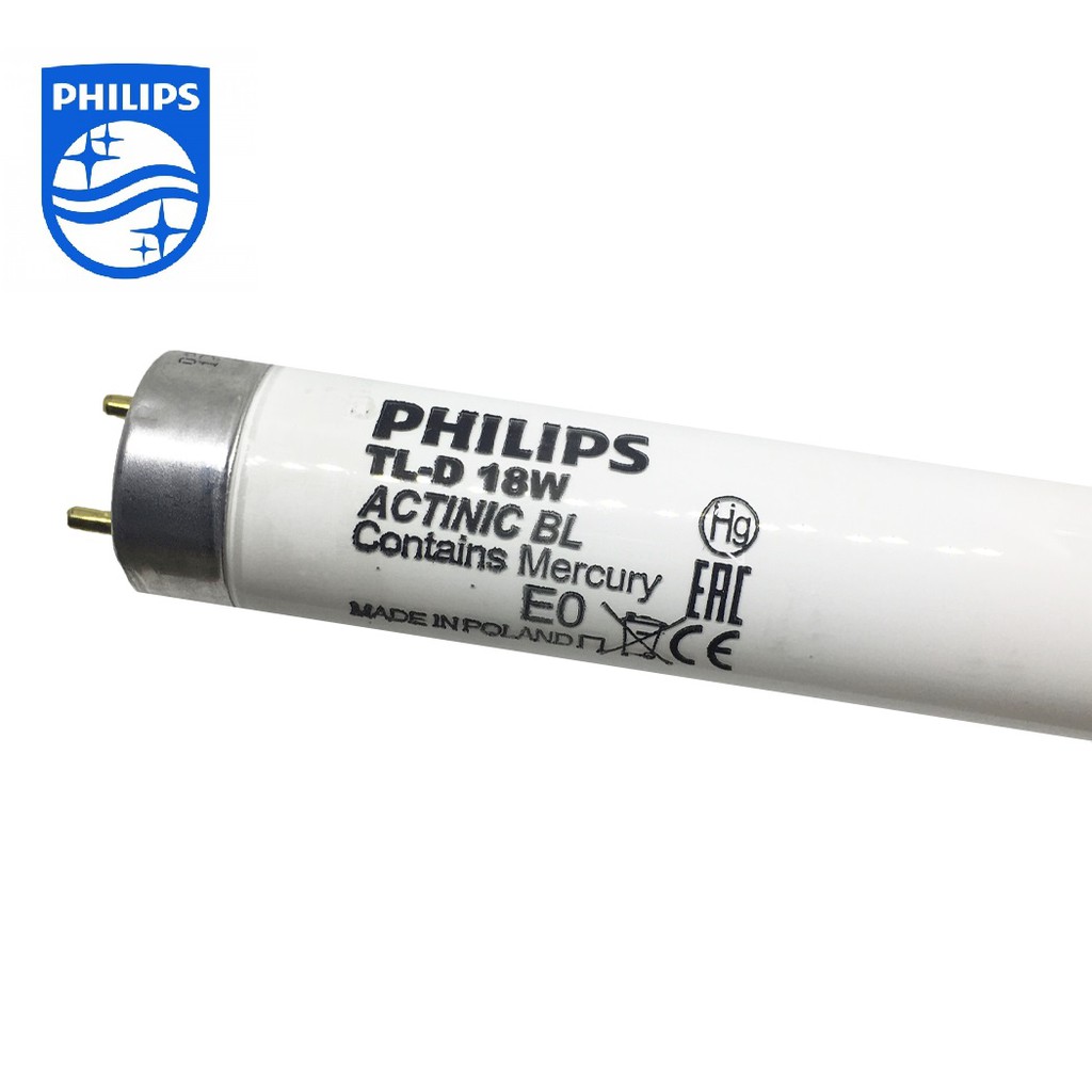 Bóng đèn diệt côn trùng Phillips TL-D 18W ACTINIC BL, 18w dài 0.6m