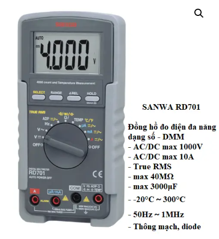 Đồng hồ vạn năng SANWA RD701