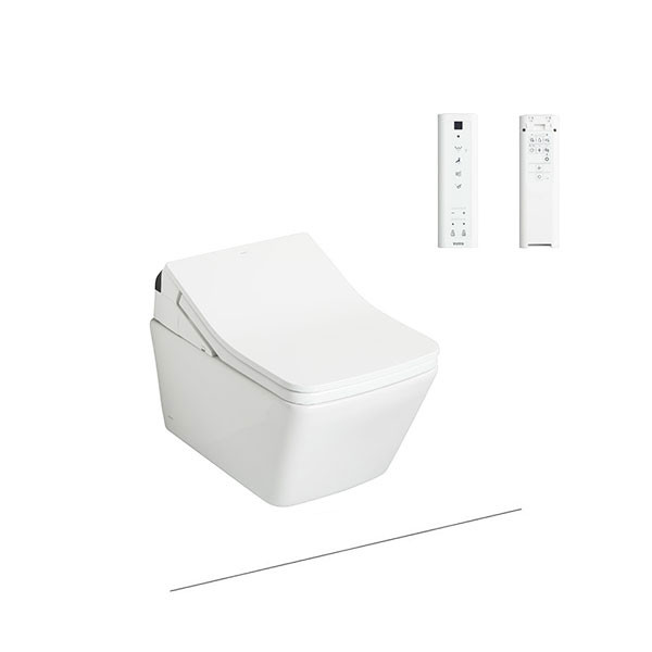 Bàn cầu treo tường Toto CW522EA/TCF796CZ/WH172AT, kèm nắp rửa điện tử WASHLET dòng SX