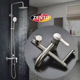  Bộ sen cây nóng lạnh inox Zento SUS8067