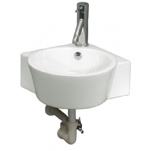 Chậu Rửa Lavabo Treo Góc CAESAR LF5238