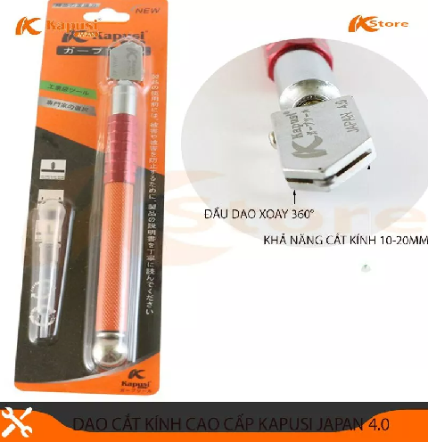 Dao cắt kính 4mm Kapusi k-8737