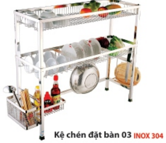 Kệ chén đặt bàn 03 TiOne