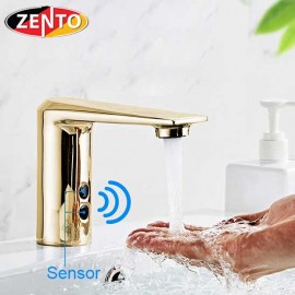Vòi lavabo cảm ứng Automatic Faucet Zento ZT-AF2802-Gold