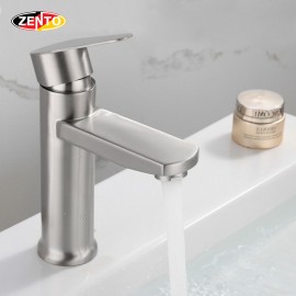 Vòi lavabo lạnh inox304 Zento SUS2125 (D42MM)