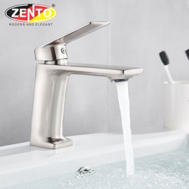Vòi lavabo nóng lạnh Delta Series Zento ZT2140-Brushed