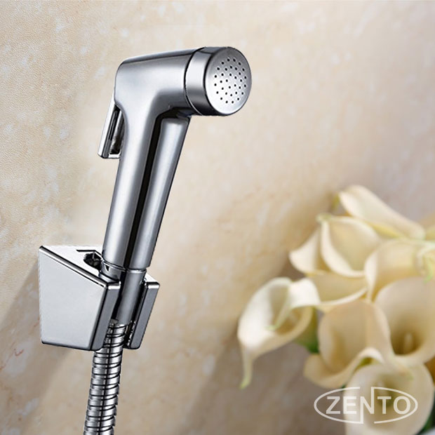 Vòi xịt vệ sinh mạ Crom Zento ZT5112