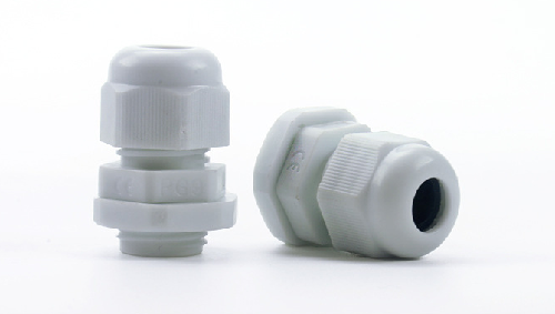 Đầu xiết cáp nhựa PG11 màu xám dùng cho cáp có đường kính ngoài 5-10mm, bịch 100 cái