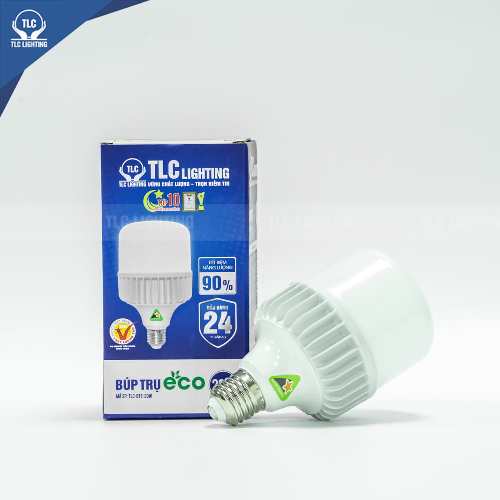 Đèn led búp trụ 50W Eco TLC-BTE-50W, ánh sáng trắng