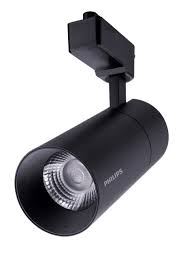 Đèn spotlight Essential Smartbright projector ST034T Philips ST034T LED17 20W 220-240V/GM 3000k, vỏ đen, ánh sáng vàng