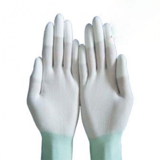 Găng tay PU phủ ngón cao cấp bảo vệ đầu ngón tay móng tay tránh tiếp xúc hóa chất, size L, Quy cách đóng gói: 10 pcs/túi, 10 túi/ctn oem-3183