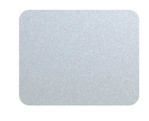 Tấm ốp alu ngoài trời màu nhũ bạc Alcorest EV3001, KT 1220x2440mm, độ dày nhôm 0.21mm, độ dày tấm 3mm