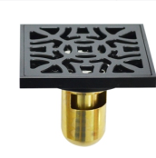 Thoát sàn chống mùi Black series Zento ZT527 (100x100mm) 