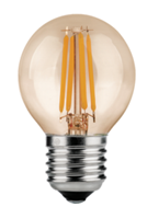 Đèn led sợi tóc Edison 4W Mỹ Linh G45-4T-27, ánh sáng vàng 2700K, vỏ trắng
