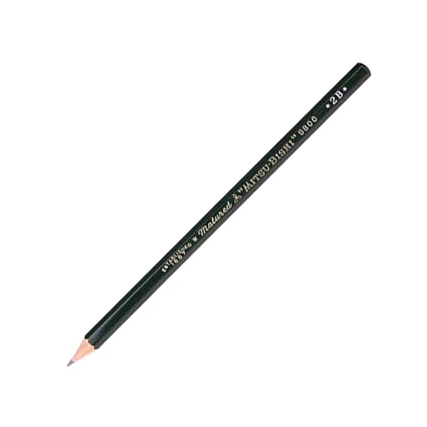 Bút chì gỗ Mitsubishi pencil 2B