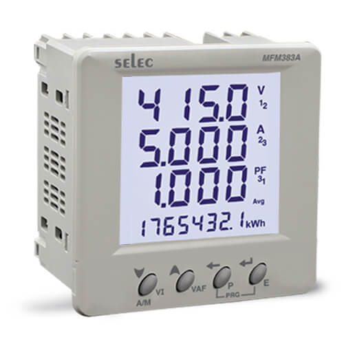 Đồng hồ tủ điện đo đa chức năng SELEC MFM383A-C