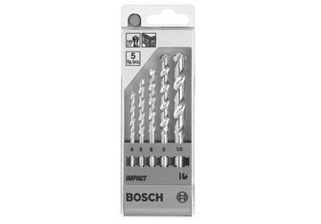 Bộ 5 mũi khoan Bosch Impact (Trắng)