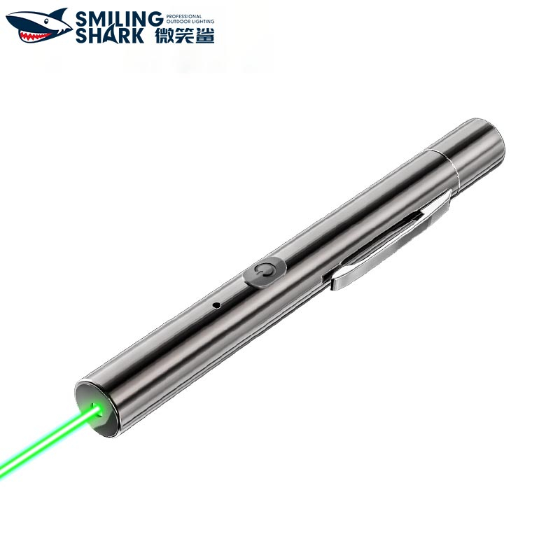 Bút laser Green SmilingShark LS-307B, USB di động có thể sạc lại