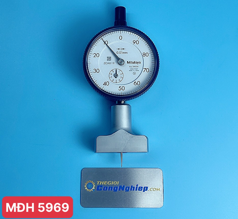Đồng hồ đo sâu Mitutoyo 7210, 0-10mm x 0.01mm 