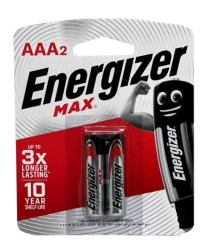 Pin AAA Energizer Max E92 vỉ 2 viên