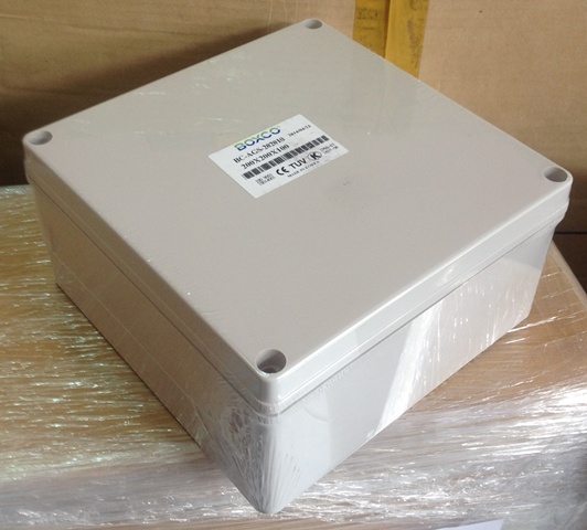 Hộp điện chống nước Boxco BC-AGS-152010 bằng nhựa nắp đục IP67 kích thước 100x100x100mm
