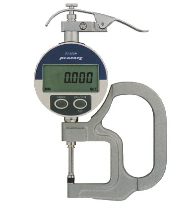 Đồng hồ đo độ dày điện tử 20mm Peacock G2-205