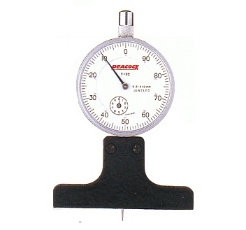 Đồng hồ đo sâu  Peacock T-2C, dải đo 10mm