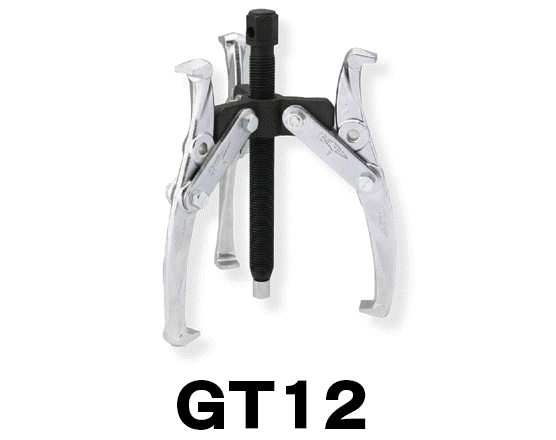 Cảo (Vam) 3 chấu Supertool GT12, độ mở 120~300mm, chiều dài chân cảo 125mm